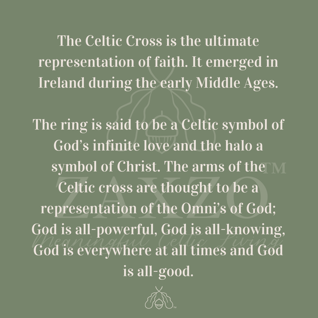 Silver Celtic Knot Cross Earrings w Birthstone on Trinity Bail. Irish Cross in Antiqued Finish.