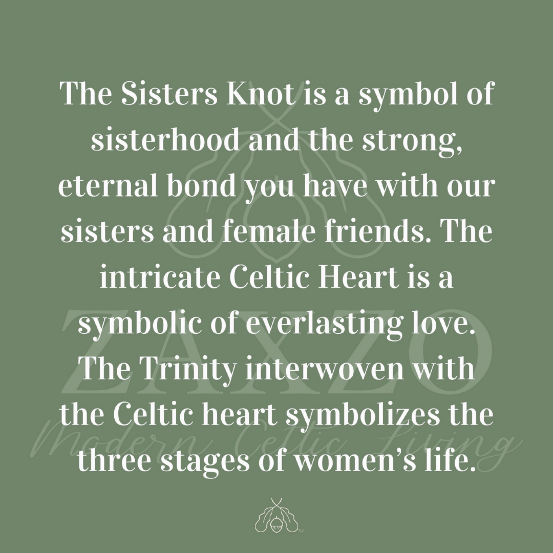 Celtic Silver Sister Knot Bangle w Birthstone and Monogram.